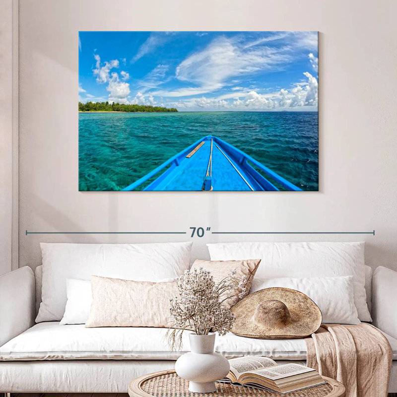 Mehar Siladen Island Boat, 32" H x 48" W