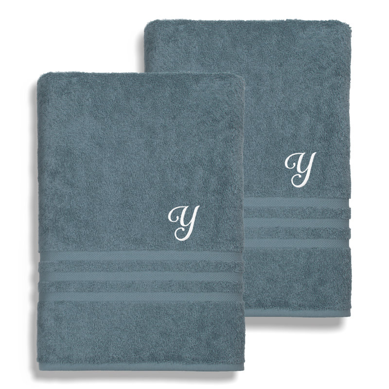 Ensemble de serviettes de bain 1 pièce en coton turc Denzi, Latte, Y
