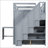 Full Size Loft Bed With Wardrobe