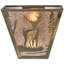 Rustic Lodge 2 - Light Flush Mounted Sconce