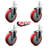 urethane Swivel Grip Ring Stem Caster Set-92276253