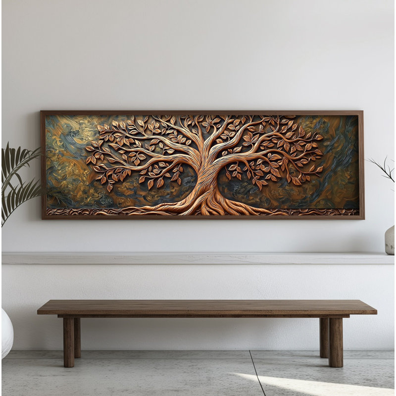 Élégante peinture décorative en panneau de fibres à densité moyenne, 15,7 x 47,2 x 0,1 pouces | 100% panneau de fibres à densité moyenne avec épaisseur de 3 mm, cadre 100% bois de pin | Œuvre d'art imprimé UV pour la décoration intérieure, le salon, le bureau, l'esthétique moderne