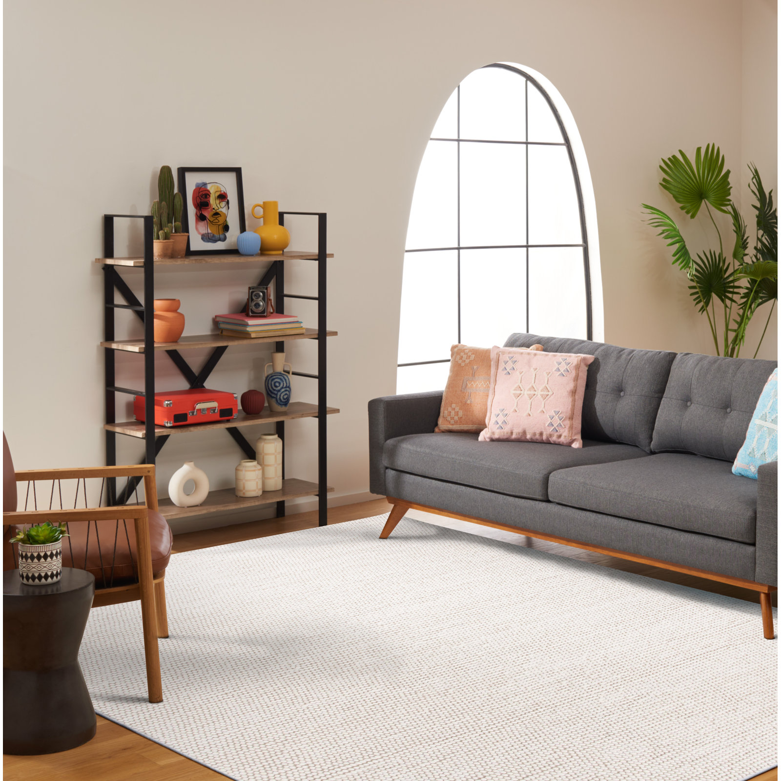 Sitte Ivory Hand-Woven Rug, Rectangle 12' x 18'