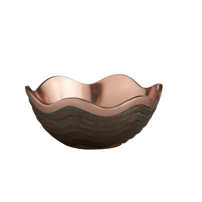 Nambe Copper Canyon Bowl 7 In Dia