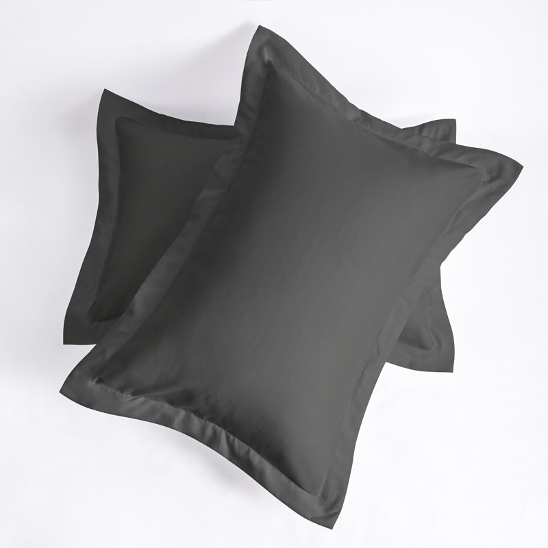Sham Set, Standard, Dark Gray