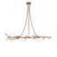 Lustre linéaire moderne unique à 12 lumières