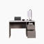Bureau, finition gris moyen