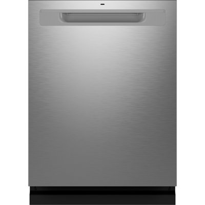 GE Appliances 24"" 45 Decibel ENERGY STAR Certified Built-in Top Control Dishwasher with Adjustable Rack and Tall Tub -  GDP670SYVFS