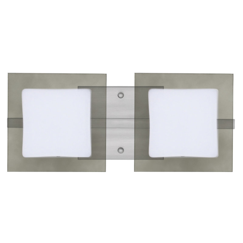 Catella 2 - Light Dimmable Bath Bar, Satin Nickel