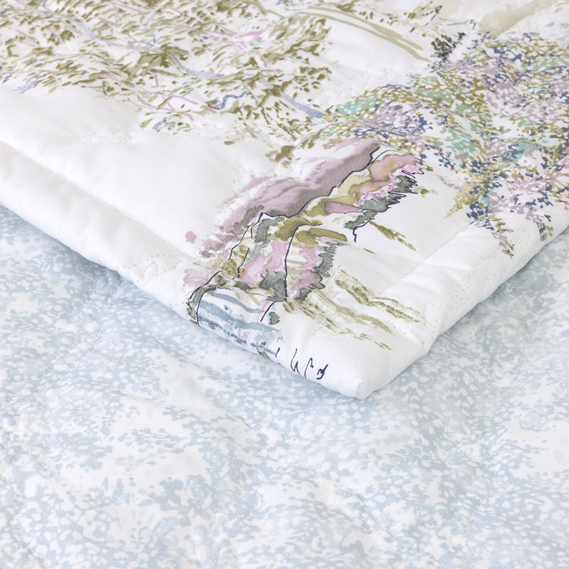 Lande Quilted Coverlet, Queen