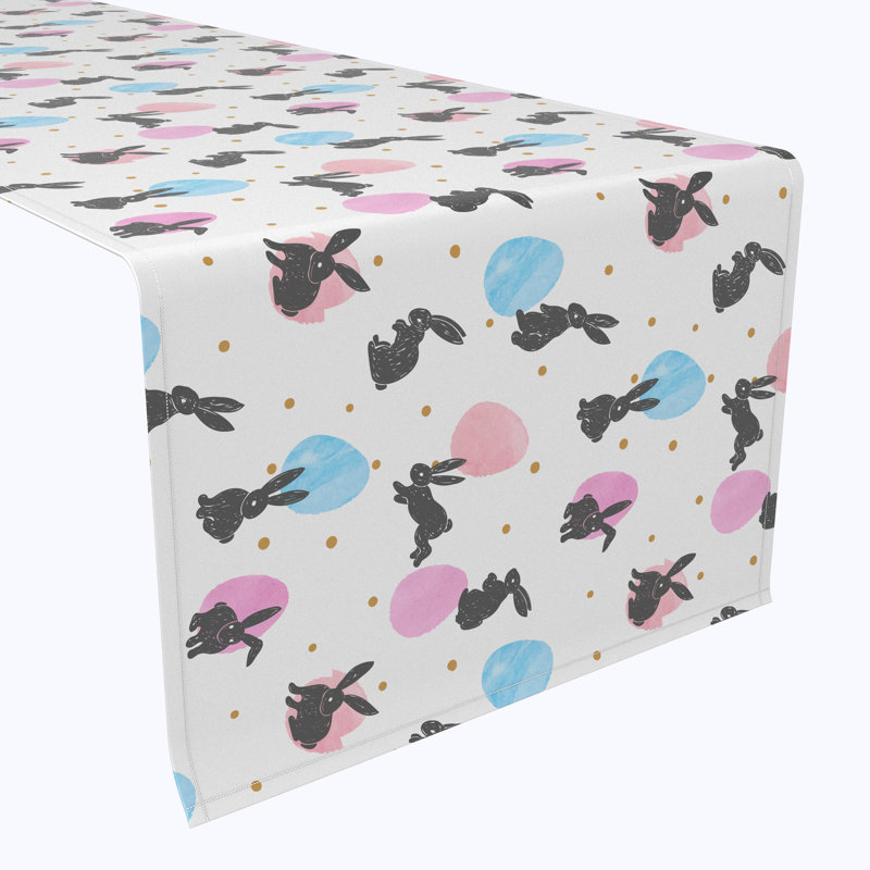 Jenny Geometric Easter Table Runner, 72" x 12"