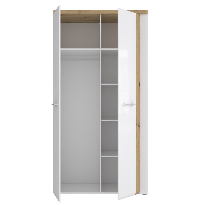 Renetia Manufactured Wood Wardrobe