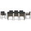 Eliezel 8 - Person Patio Dining Set with Rectangular Table-2134573335