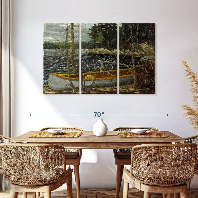 Mehar The Canoe, 36" H x 57" W