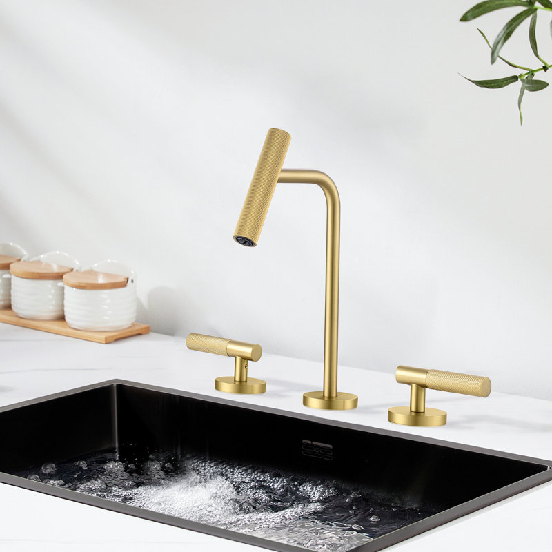 Widespread 2-handle Bathroom Faucet