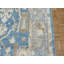 Tapis oriental bleu Oushak noué à la main 6 x 9 pi 6 po 01D15970D81E406C88D808C9C6EE53D1