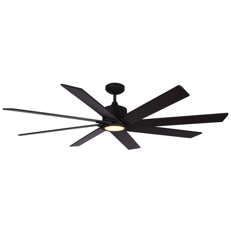 60'' Ceiling Fan with LED Lights, Oil Rubbed Bronze