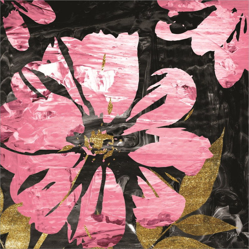 Décoration murale rose