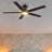 52'' Smart Ceiling Fan With Remote, Light Kit Included, Works With Google Assistant, Amazon Alexa, And Siri Shortcuts.-86626459
