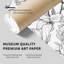 «Botanical Floral Symphony Dreams VI», reproduction d'art moderne sans cadre