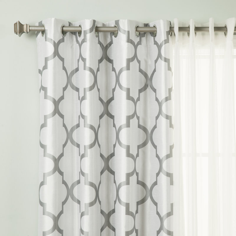 Gagliardi Blackout Curtain, Grey