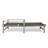 Eyvah Outdoor Wood Chaise Lounge