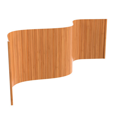 Siena Rolling Bamboo Room Divider