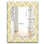 Miroir d’appoint en nid d’abeilles 1 mid-century-40099882
