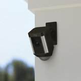 LED Hardwired Video Enabled Outdoor Security Spot Light with Motion Sensor