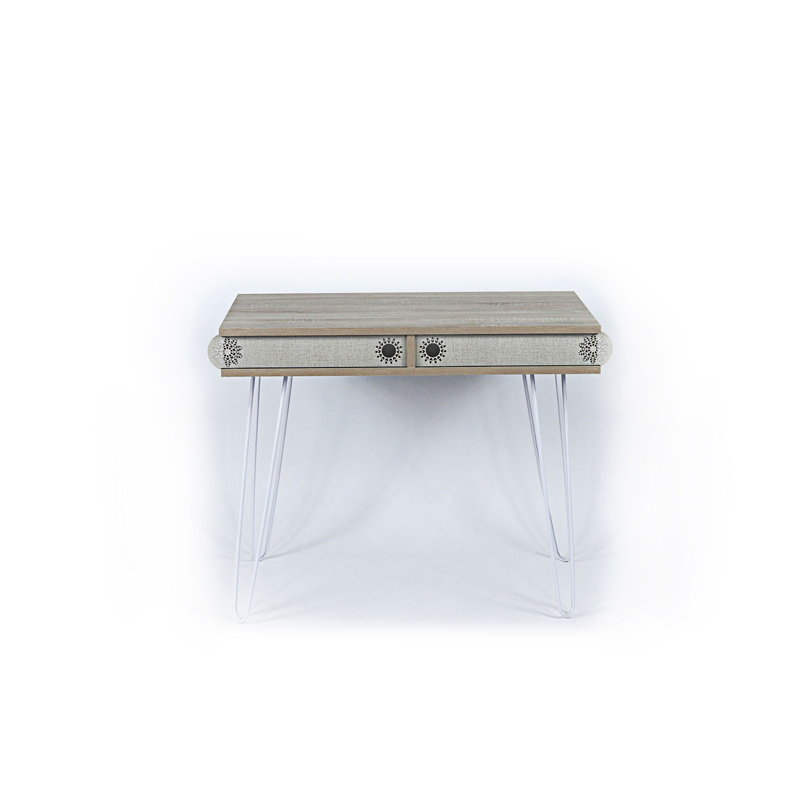 Bureau moderne avec pieds en métal