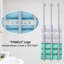 Rangement pour serviettes de salle de bain, porte-serviettes pour salle de bain, porte-serviettes mural de 30 pouces pour serviettes roulées-105186272