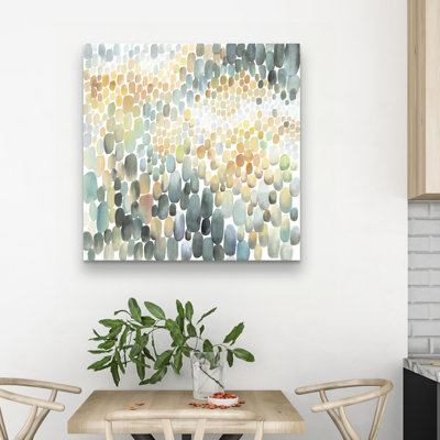 Cluster of circles - 32"x32" art on canvas