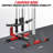 Dual Pulley Cable Crossover Machine, Wall-Mounted LAT Pulldown & Low Row System for Full Body Strength Training