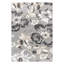 Tapis floral intérieur / extérieur gris-110742416