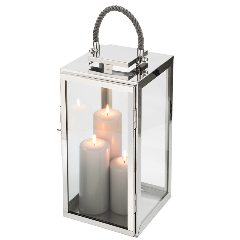 Lantern, 48cm H x 24cm W x 24cm W