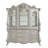 Bently Transitional Rectangular Hutch and Buffet with Touch Light in Champagne