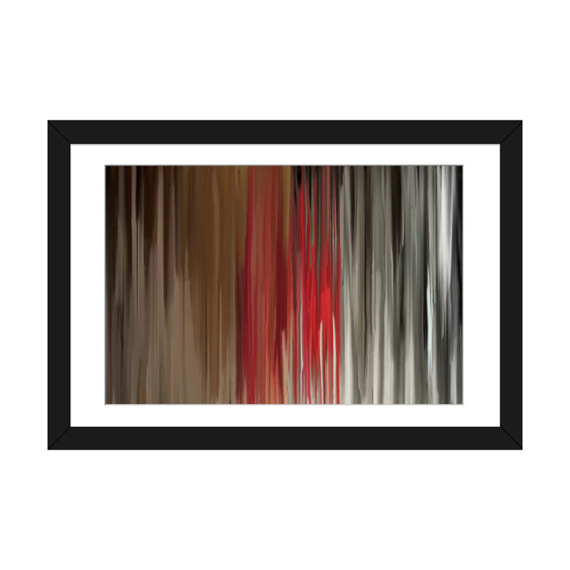 Objet et réalité par 5by5collectif - Impression sur toile tendue sur châssis, H 16 po x l 24 po x P 1 po, Blanc