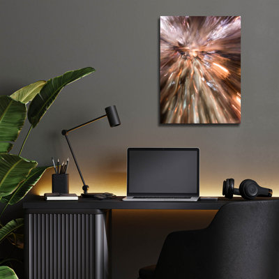 Epic Art 'Lights Into 1'  by Life BeautifuLEE Acrylic Glass Wall Art, 12" x 16"