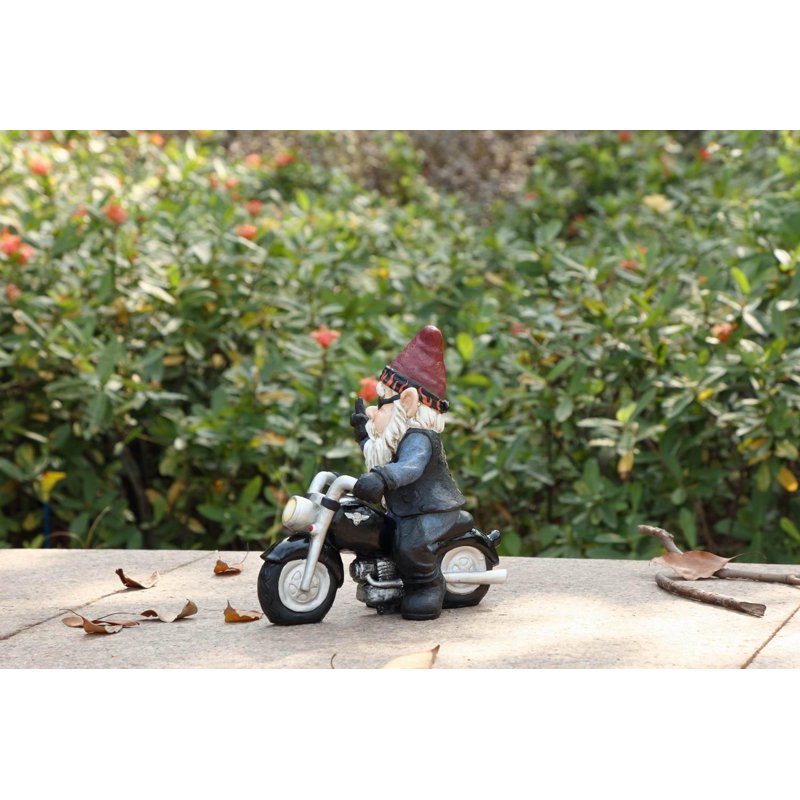 Peace Biker Gnome