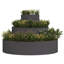 Garden Planter Anthracite 20 Cm Steel-966686355-966686352