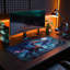 Polyester Desk Pad-1010824478