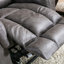 Très grand fauteuil inclinable électrique en cuir 42 po avec chauffage et massage-1429596280