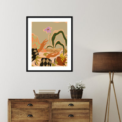 The Power Of One by Arty Guava Wood Framed Wall Art Print