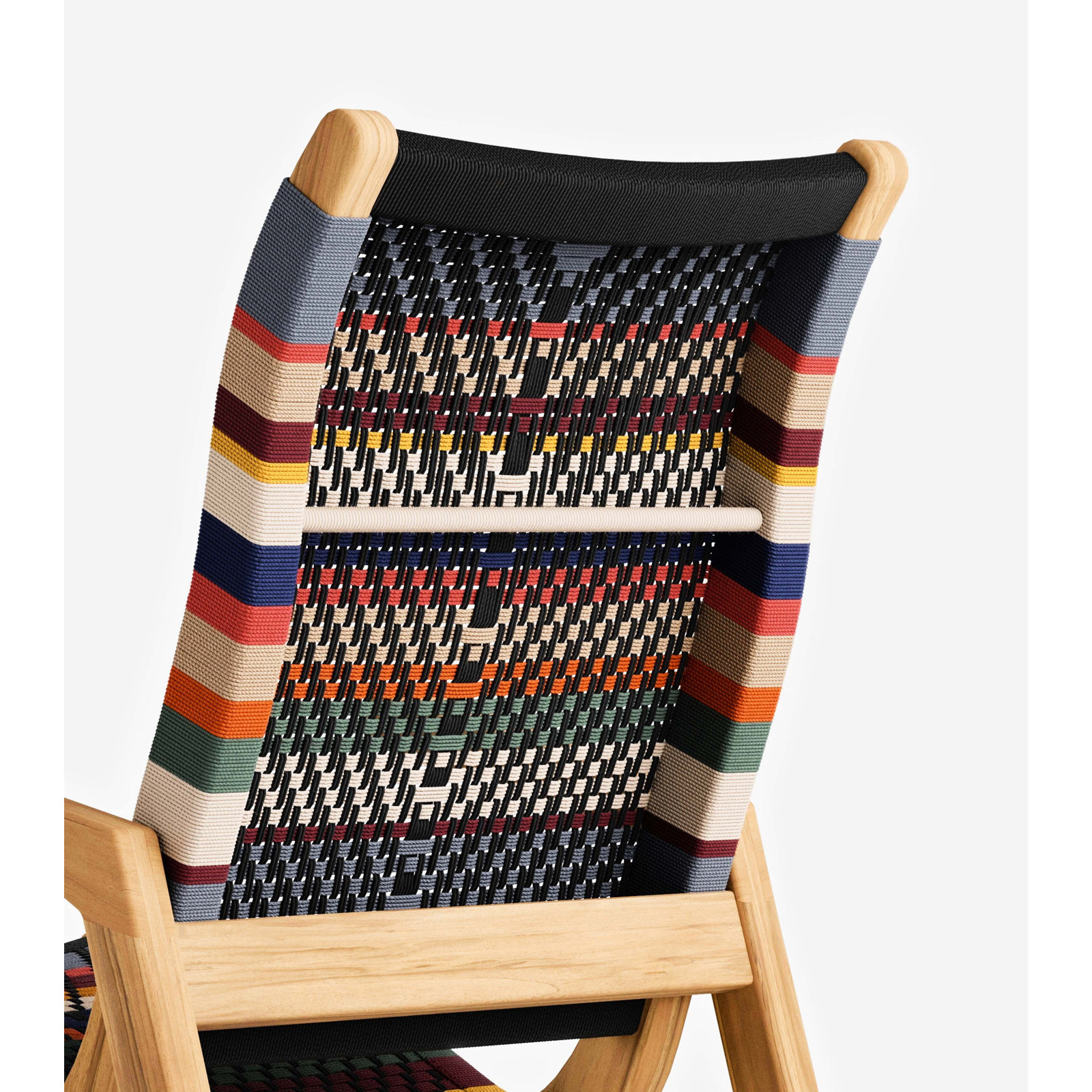 Amador Rocking Chair, San Geronimo Pattern, Natural