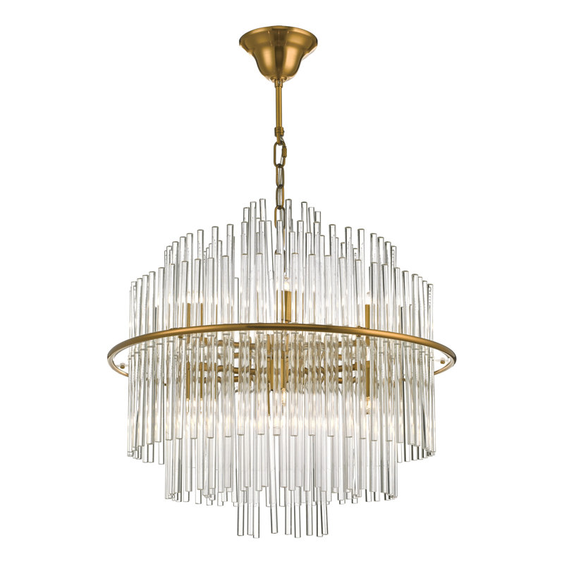 13 - Light Pendant, Antique Gold