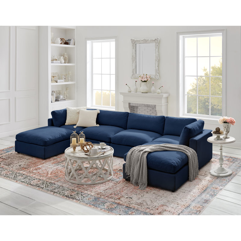 Canapé modulaire Shabby Elegance Judith