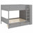 2-Drawer Bunk Bed, Featuring Practical Multi-layer Shelves-1232720532
