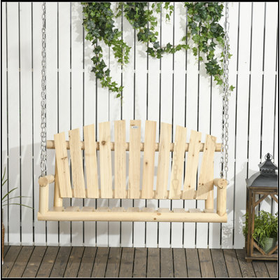 Comfortable 2-Seater Porch Swing For Outdoor Relaxation And Enjoyment