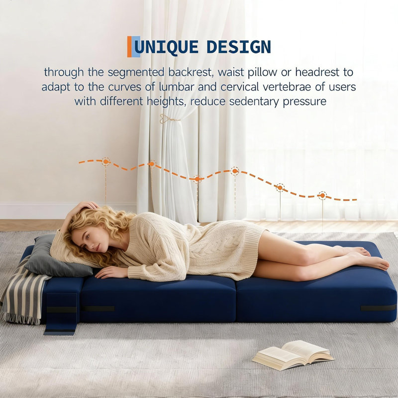Sofa & Chaise, Blue, Blue Does Not Apply