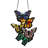 13.25"H Butterfly Cluster Stained Glass Window Panel